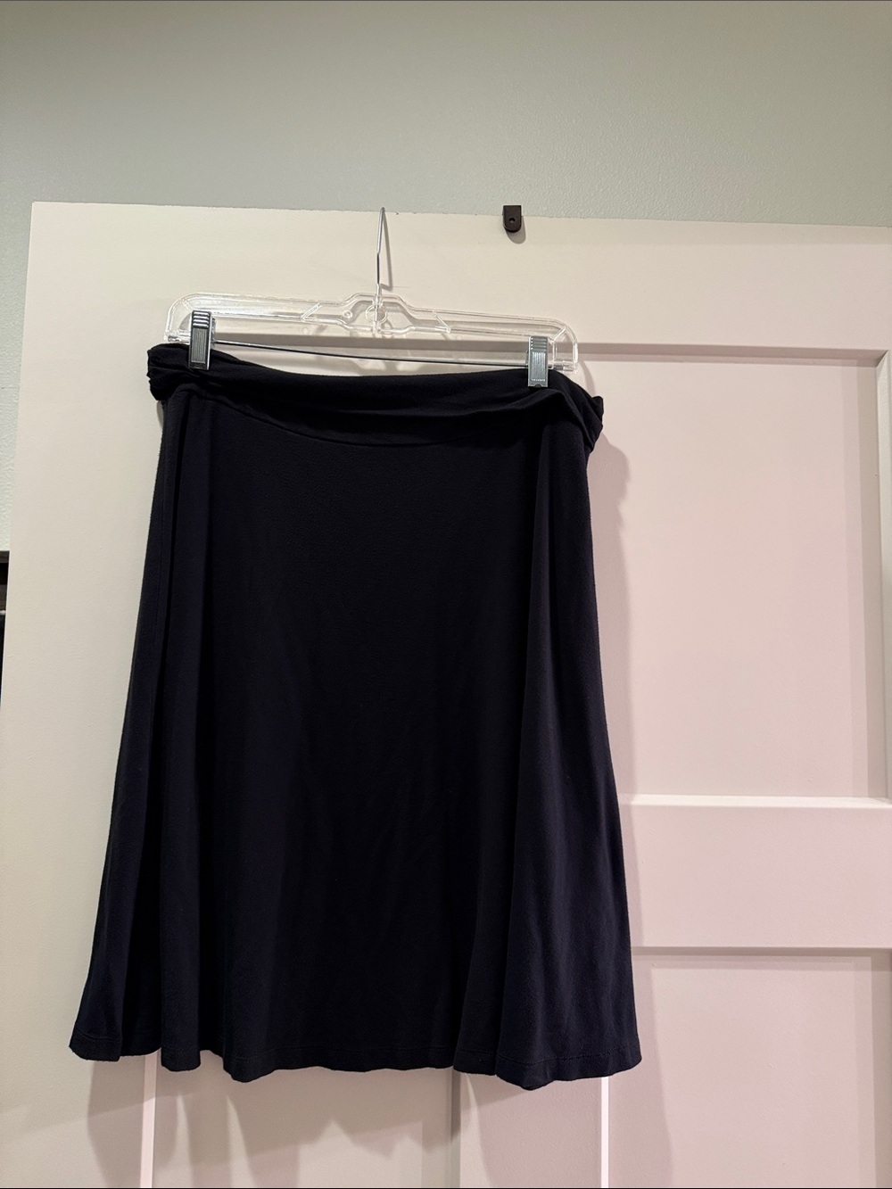 GAP Black A-Line Midi Skirt